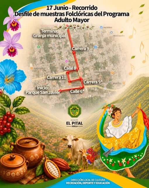 ¡El folclor, la tradición y la alegría de nuestros adultos mayores recorrerán las calles de El Pital!