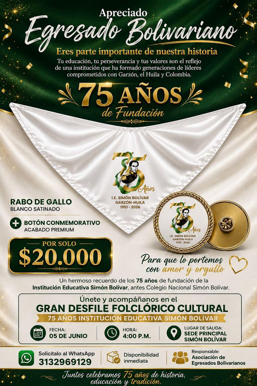 GRAN DESFILE FOLCLÓRICO CULTURAL
