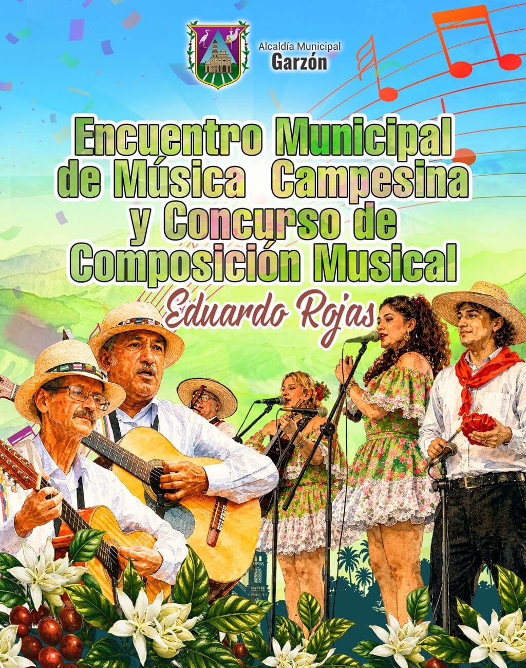 Encuentro municipal de música campesina y concurso de composición musical
