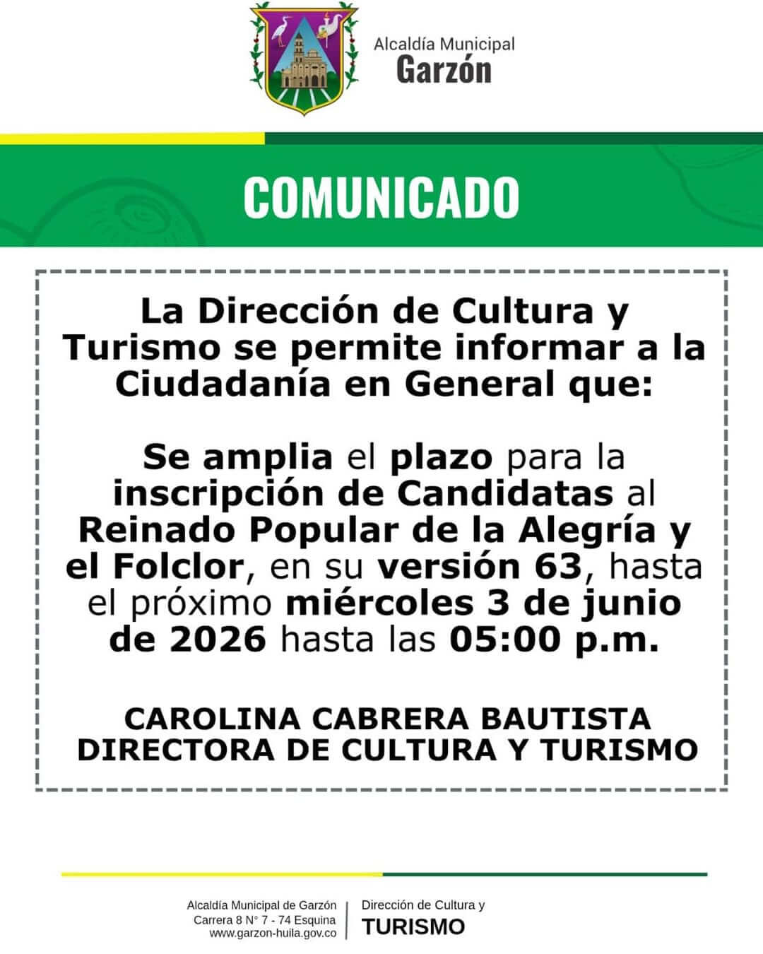Comunicado