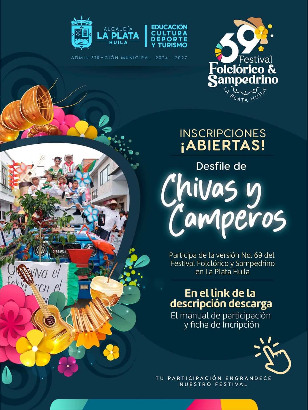 I𝗡𝗦𝗖𝗥𝗜𝗣𝗖𝗜𝗢𝗡𝗘𝗦 𝗔𝗕𝗜𝗘𝗥𝗧𝗔𝗦 𝗗𝗘𝗦𝗙𝗜𝗟𝗘 𝗗𝗘 𝗖𝗛𝗜𝗩𝗔𝗦 𝗬 𝗖𝗔𝗠𝗣𝗘𝗥𝗢𝗦