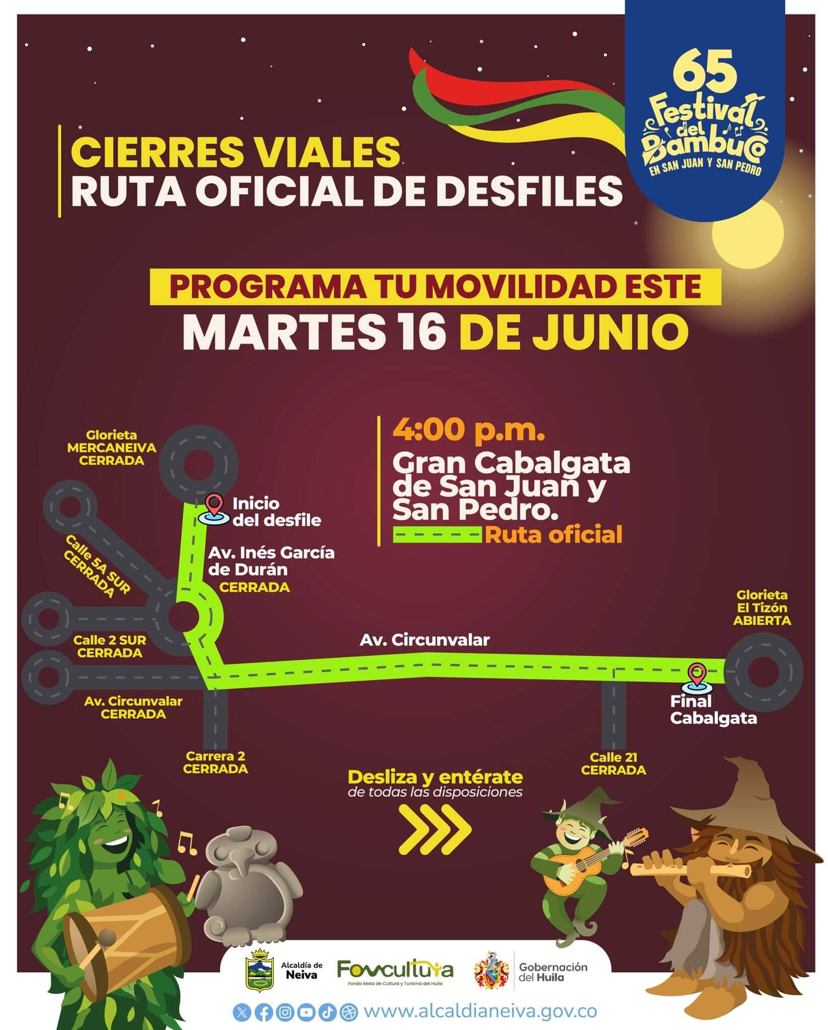 Planifica tus recorridos con anticipación.