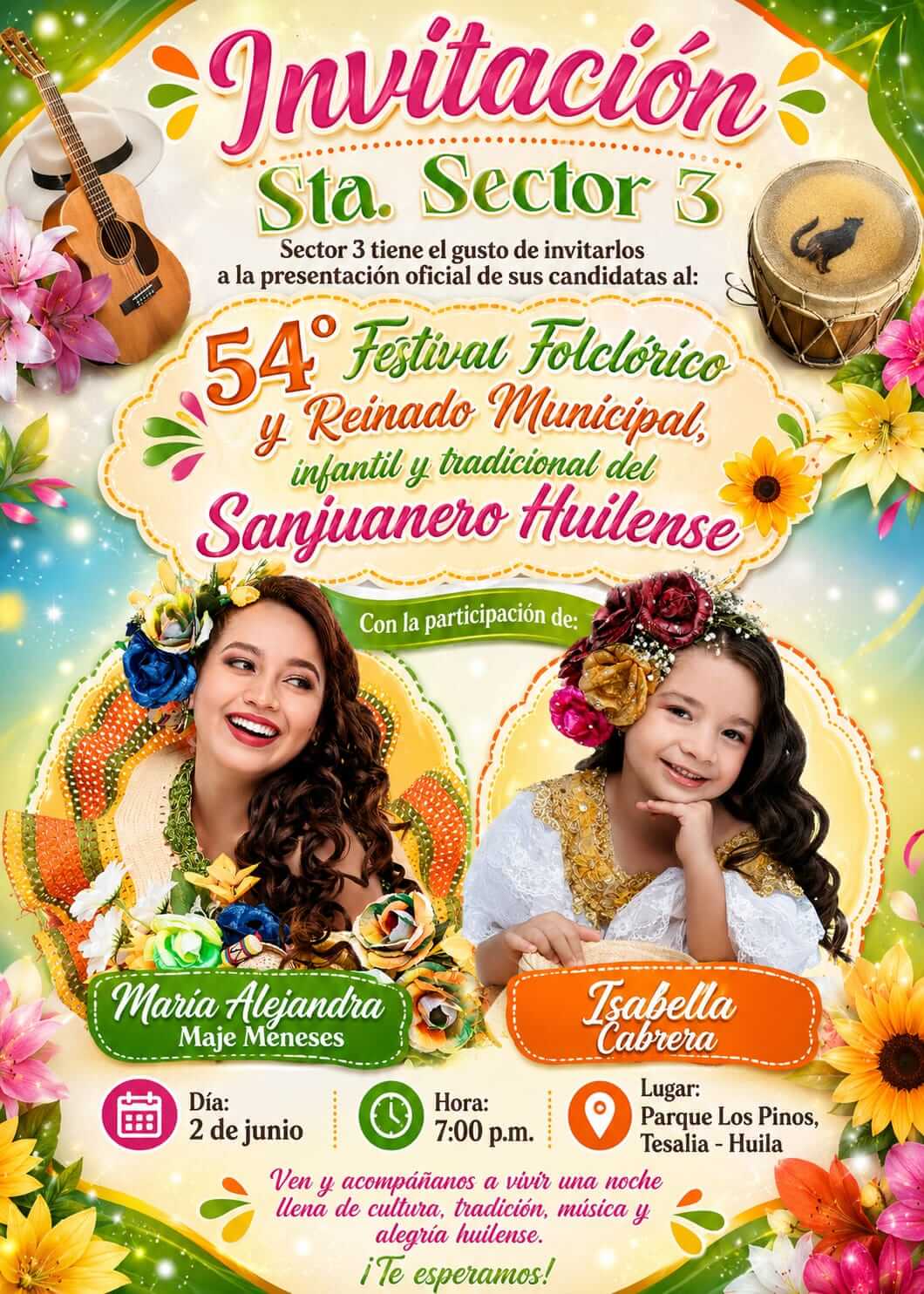 Invitación Sta. Sector 03