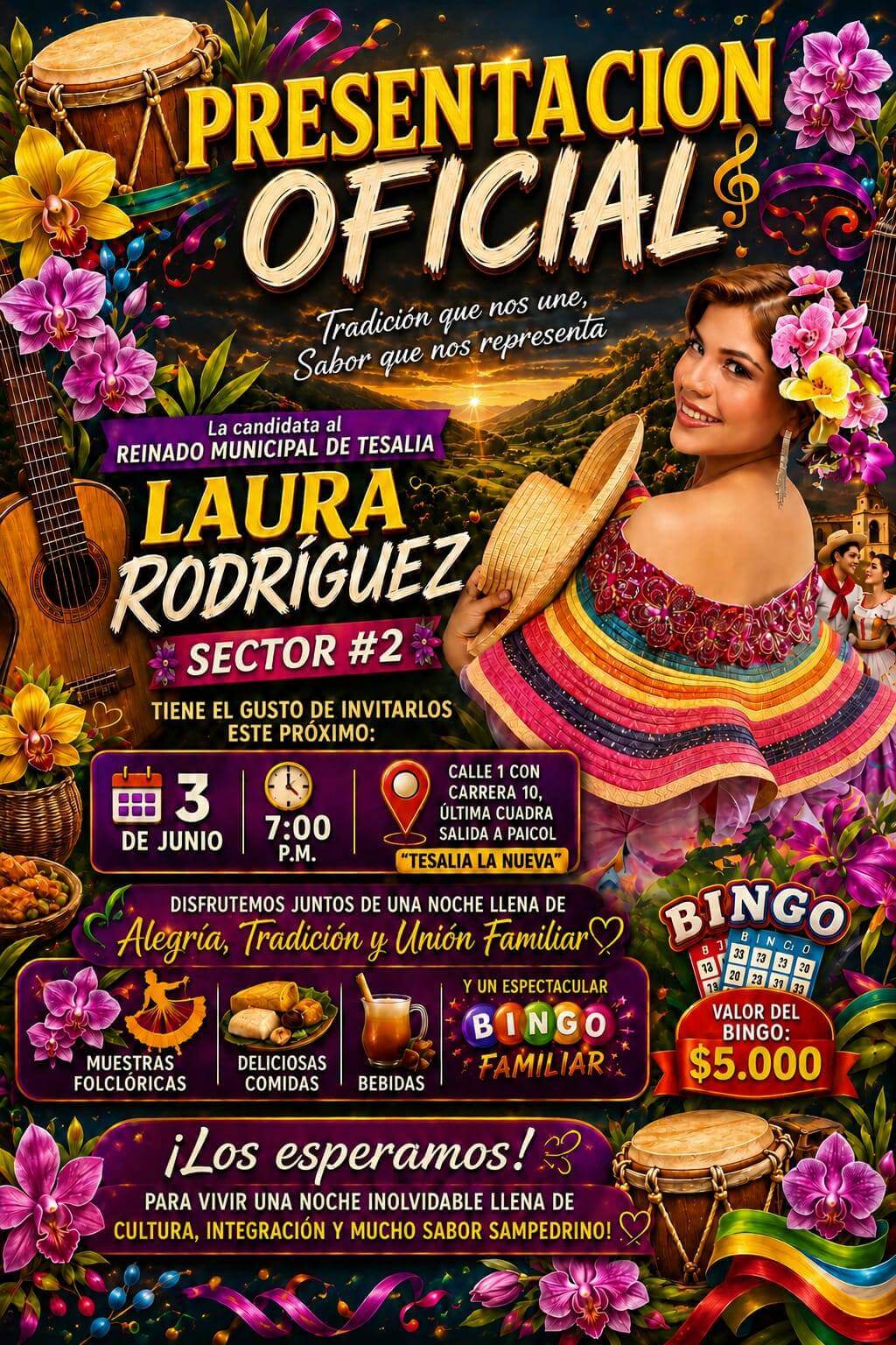 Presentación oficial
